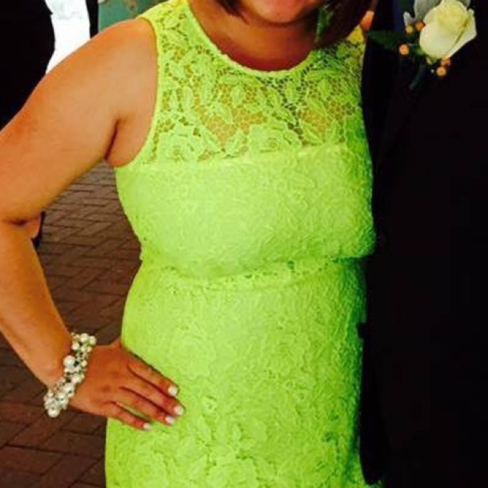 J.Crew neon yellow lace sheath dress 💛💛💛✨✨